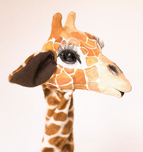 Figur/Puppe Giraffe